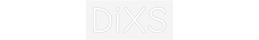 Neon op maat: DiXS