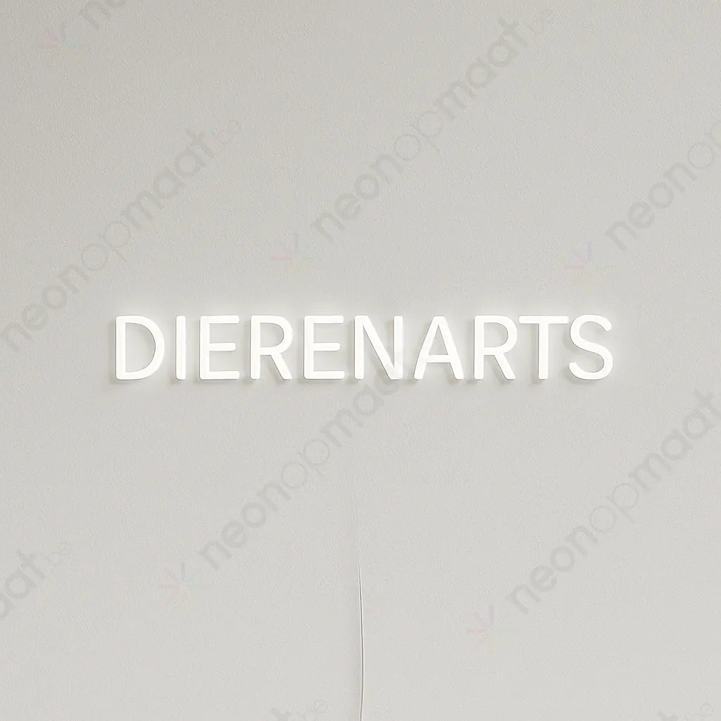 Dierenarts Neon Licht