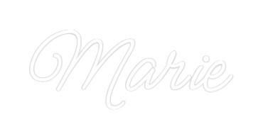 Neon op maat: Marie