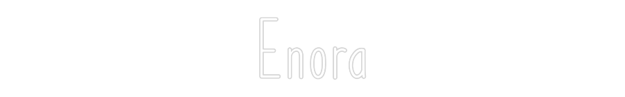 Neon op maat: Enora