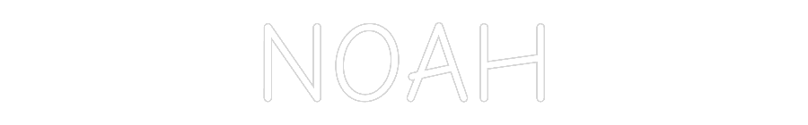 Neon op maat: NOAH