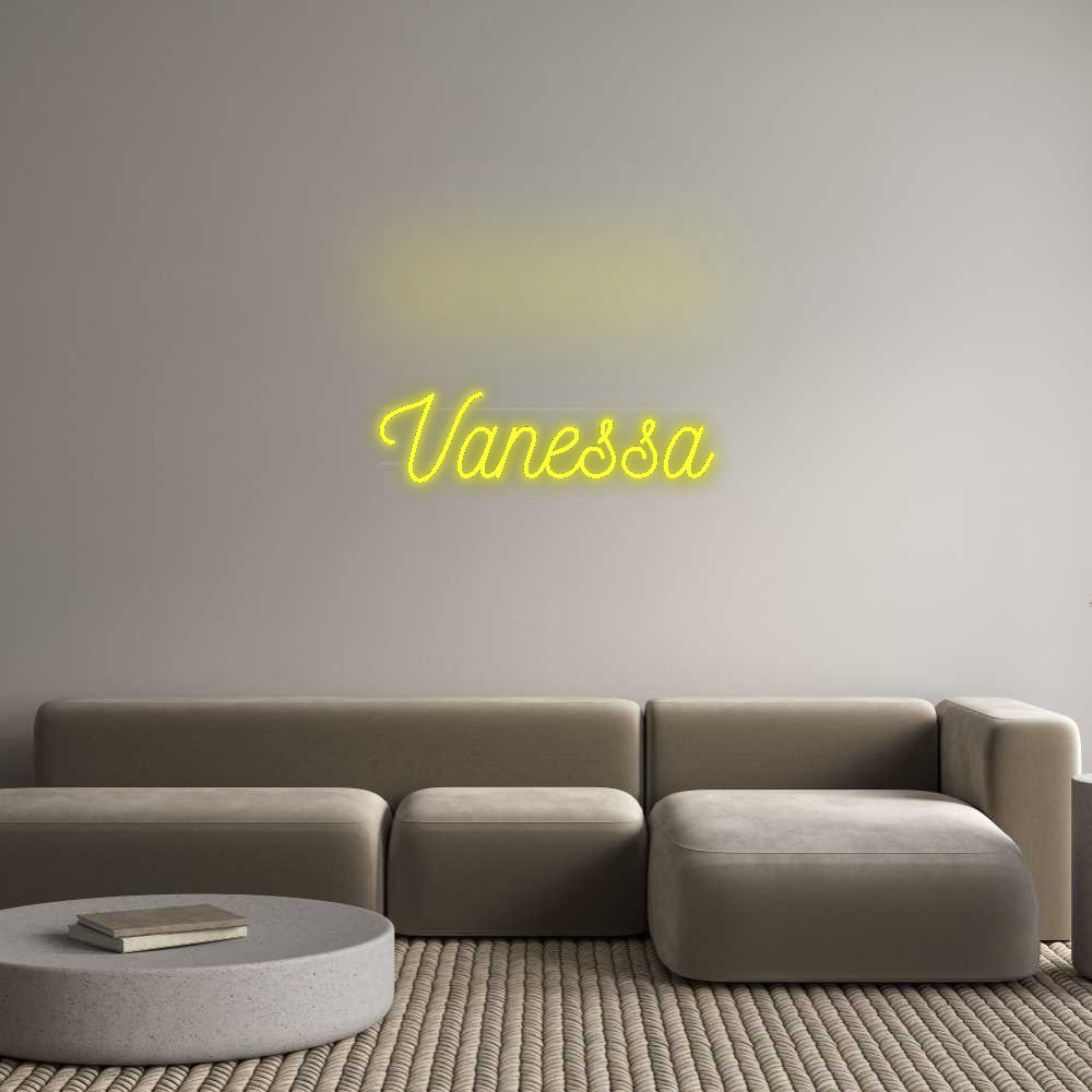 Neon op maat: Vanessa