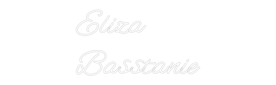 Neon op maat: Eliza
Bassta...