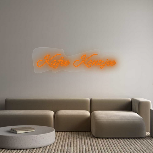 Neon op maat: Kafee Konzjee
