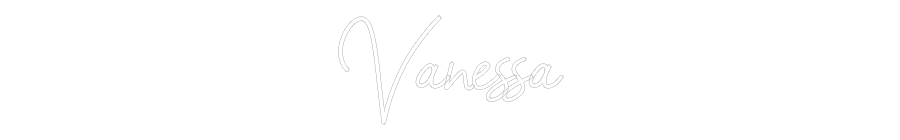 Neon op maat: Vanessa
