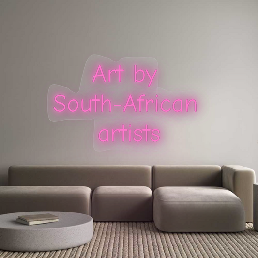 Neon op maat: Art by 
Sout...