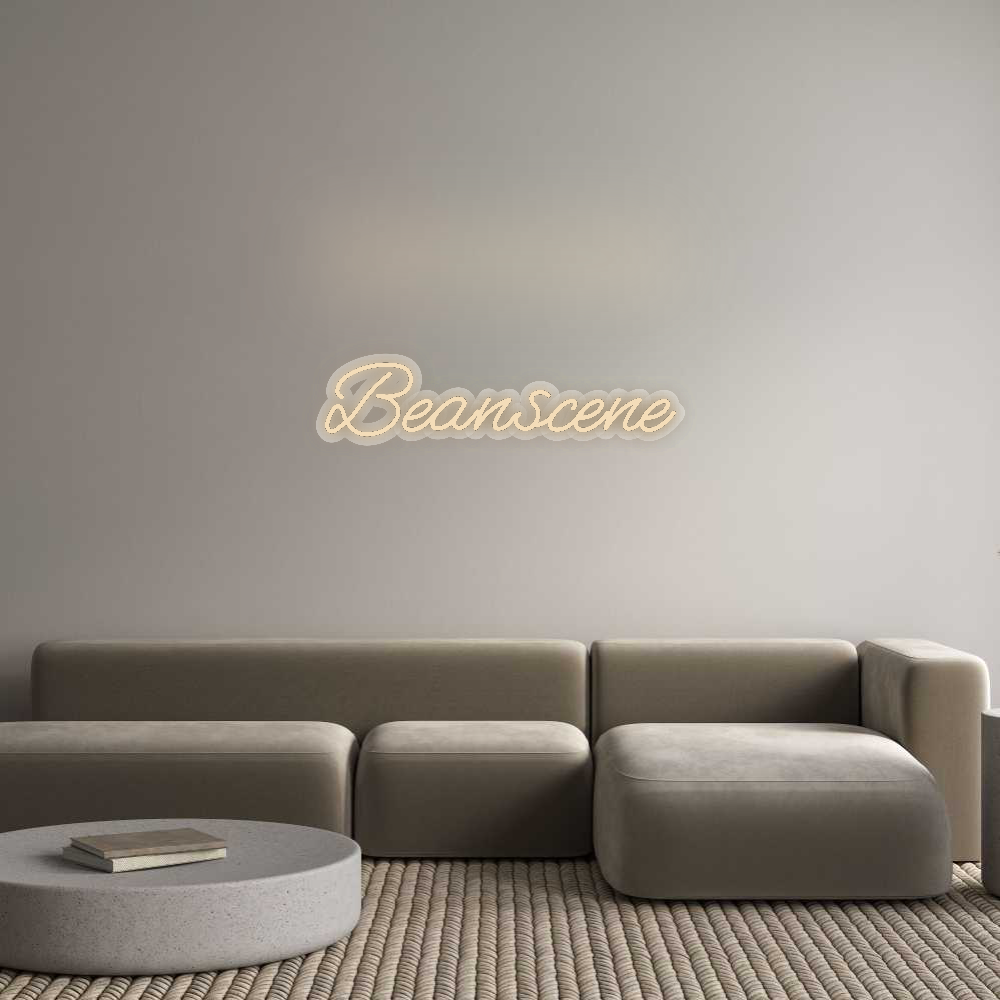 Neon op maat: Beanscene