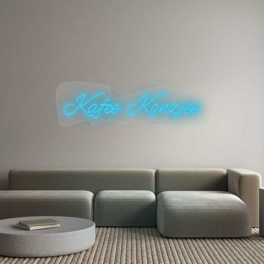 Neon op maat: Kafee Konzjee