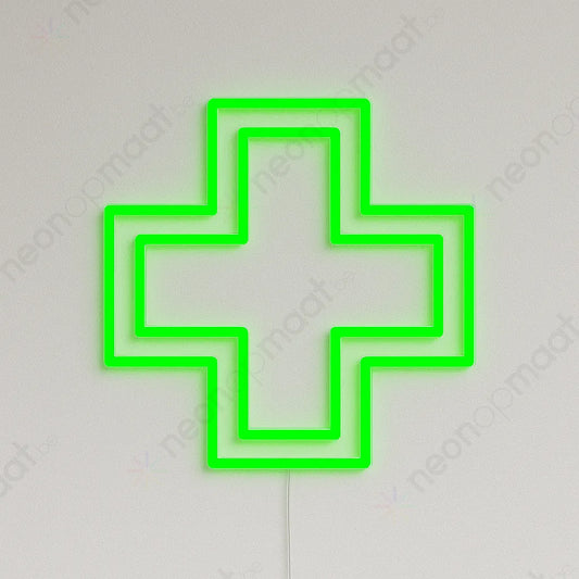 Apothekerskruis Dual Neon Licht