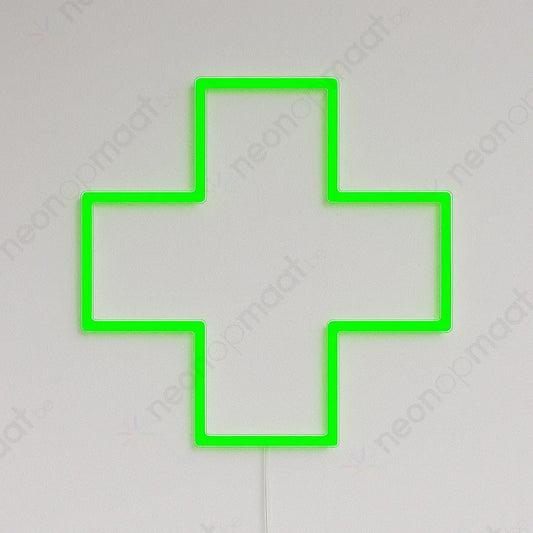 Apothekerskruis Klassiek Neon Licht