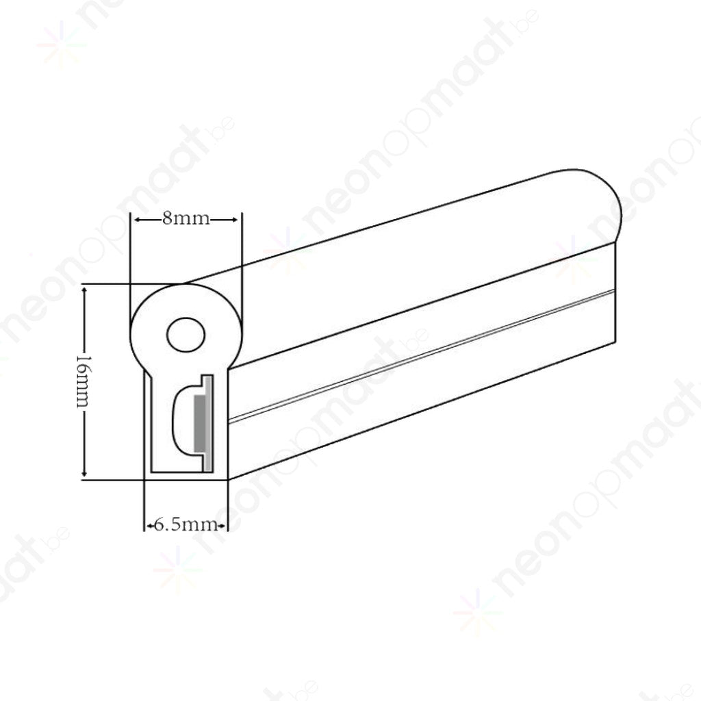 Premium Flex Neon per 50 meter