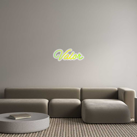 Neon op maat: Valor