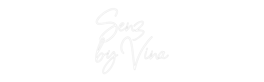 Neon op maat: Senz
by Vina