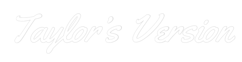 Neon op maat: Taylor’s Vers...