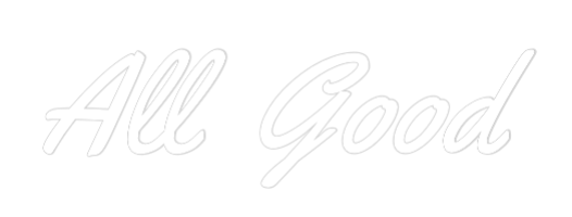 Neon op maat: All Good