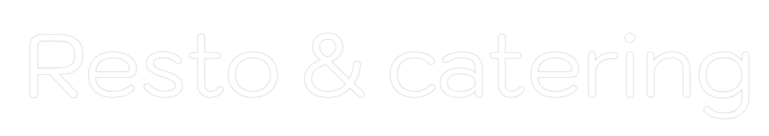 Neon op maat: Resto & cater...