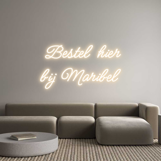 Neon op maat: Bestel hier
...