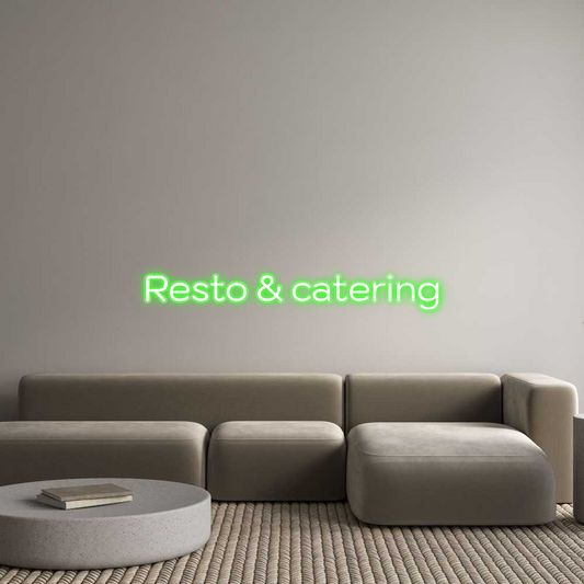 Neon op maat: Resto & cater...