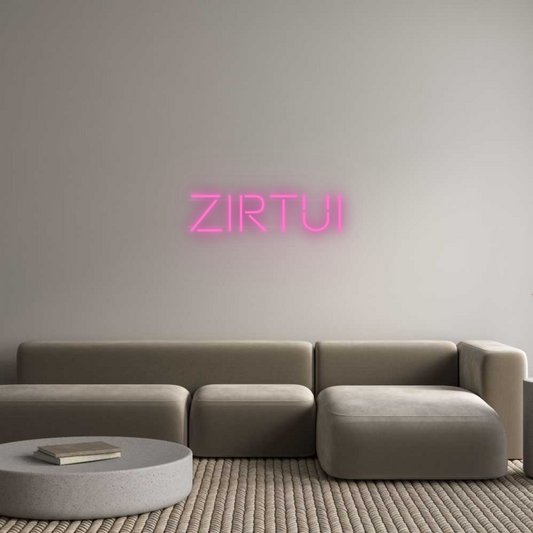 Neon op maat: ZIRTUI