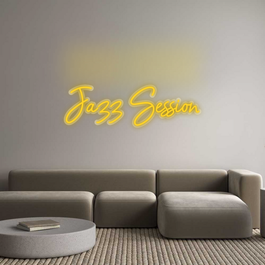 Neon op maat: Jazz Session
