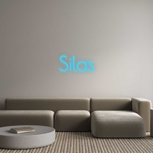 Neon op maat: Silas