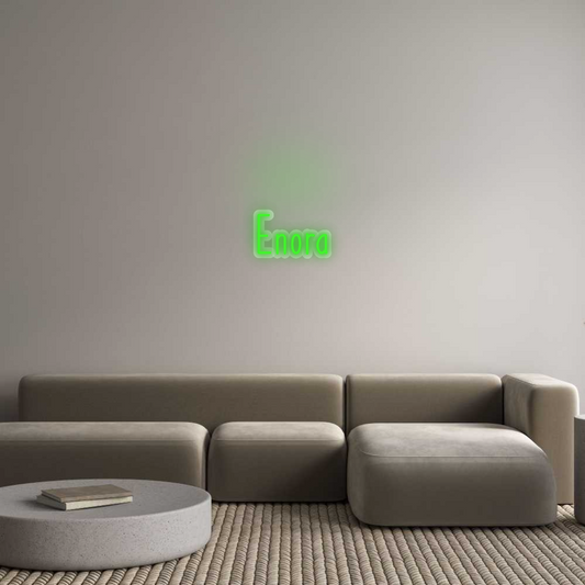 Neon op maat: Enora