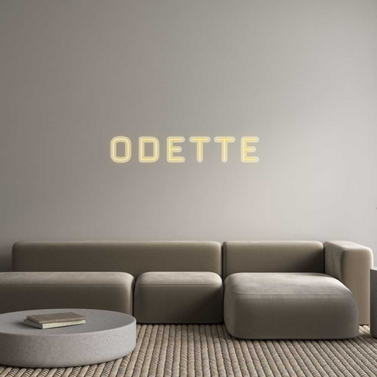 Neon op maat: Odette