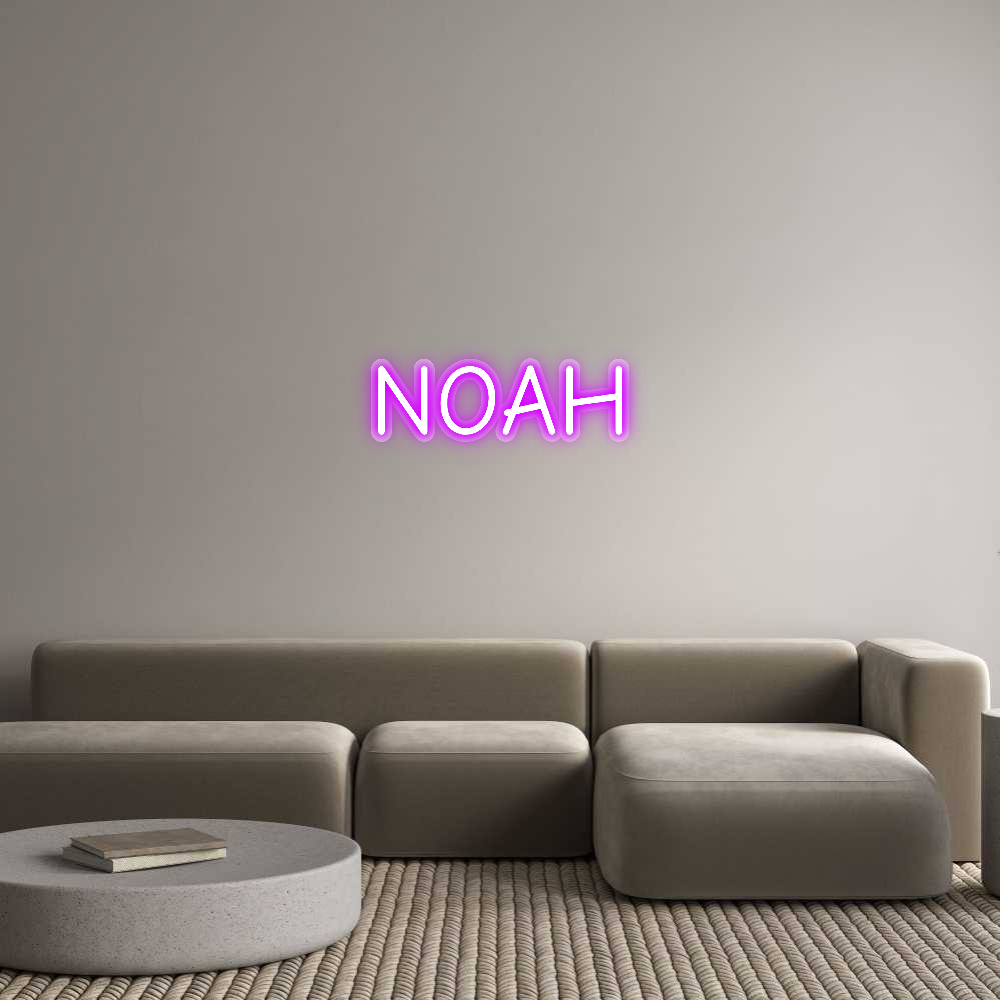 Neon op maat: NOAH