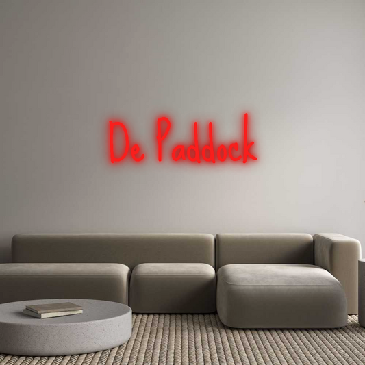 Neon op maat: De Paddock