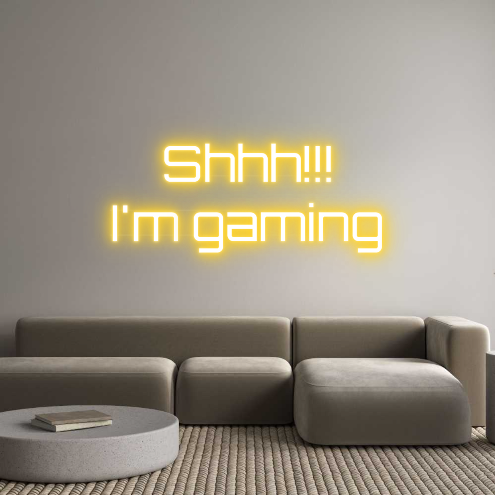 Neon op maat: Shhh!!!
I'm ...