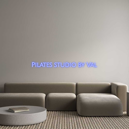 Neon op maat: Pilates studi...