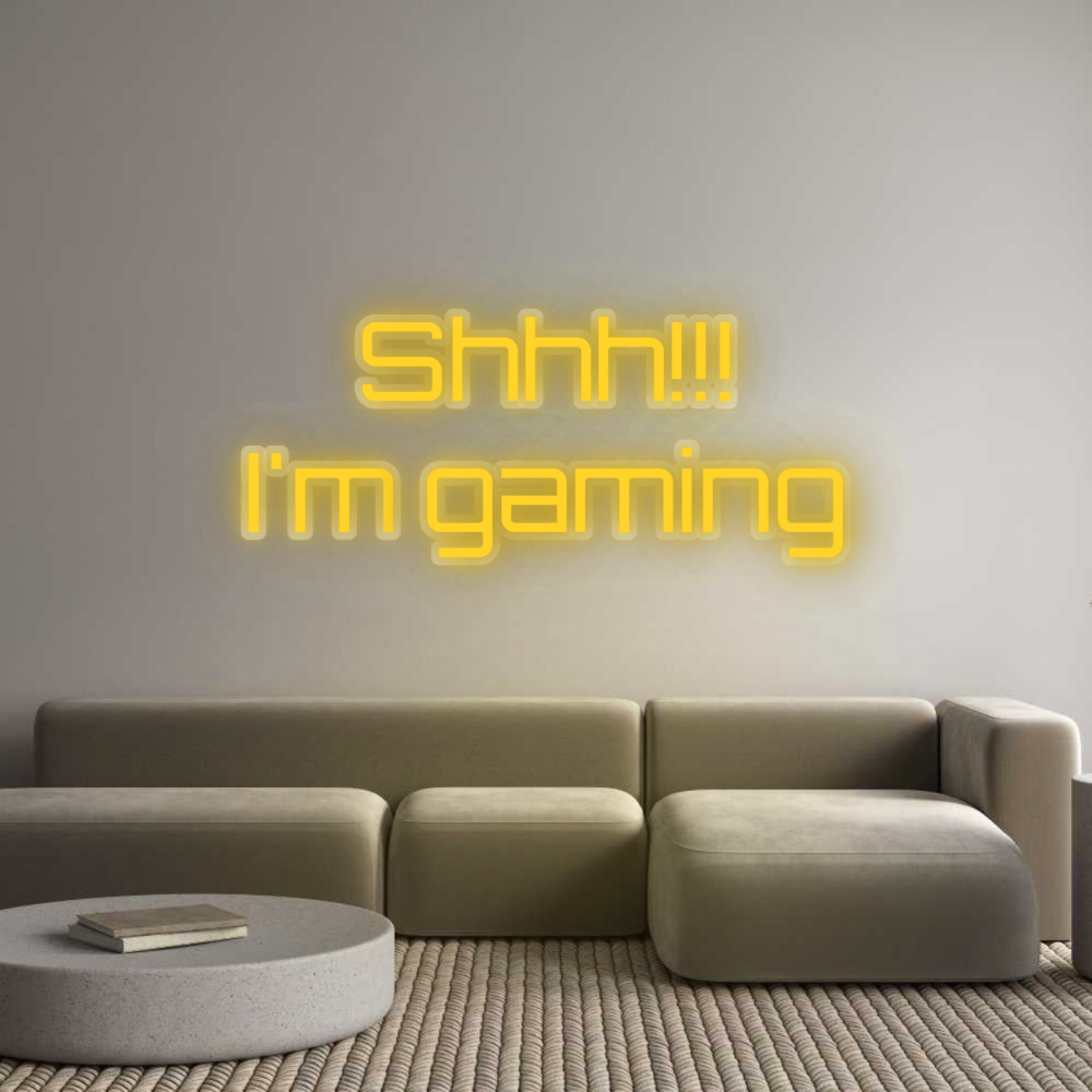 Neon op maat: Shhh!!!
I'm ...